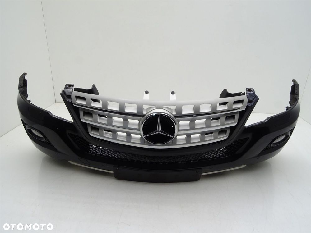 Zderzak przód atrapa grill 197 pdc a1648801985 mercedes ml w164 lift - 4