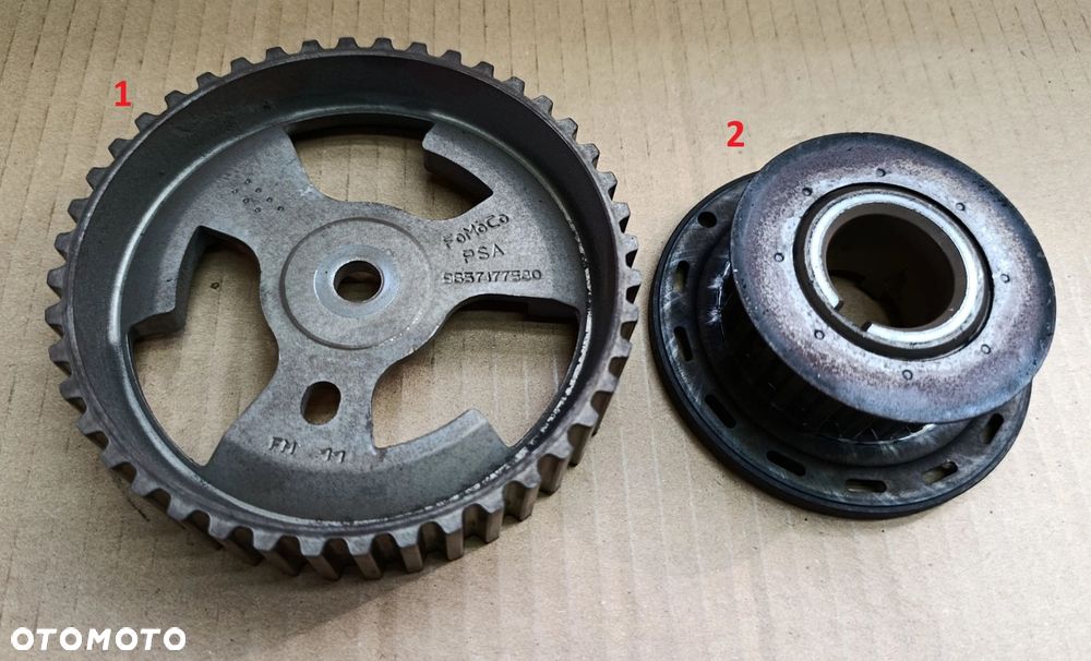 Volvo V50 kółko koło rozrządu 1,6 D2 115KM C30 V40 II Citroen Peugeot 1,6 e-hdi 115KM Ford 9657477580