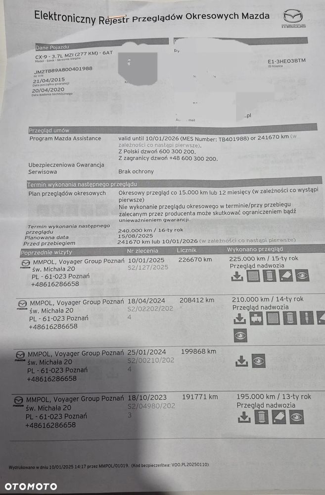 Mazda CX-9 3.7 V6 Limitowana edycja - 33