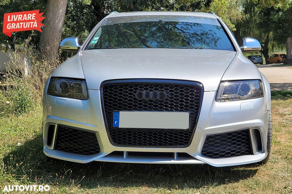Bara Fata Audi A6 C6 4F Sedan Avant (2004-2010) RS6 Look- livrare gratuita - 10