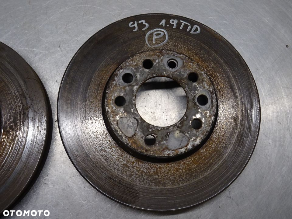 SAAB 93 II KOMBI 1.9TID TARCZE HAMULCOWE PRZEDNIE PRZÓD - 2