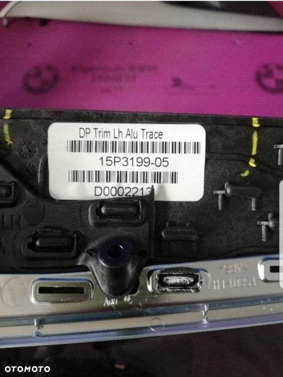 DEKORY DRZWI PRZÓD TYŁ BMW X5 F15 ALU TRACE - 3