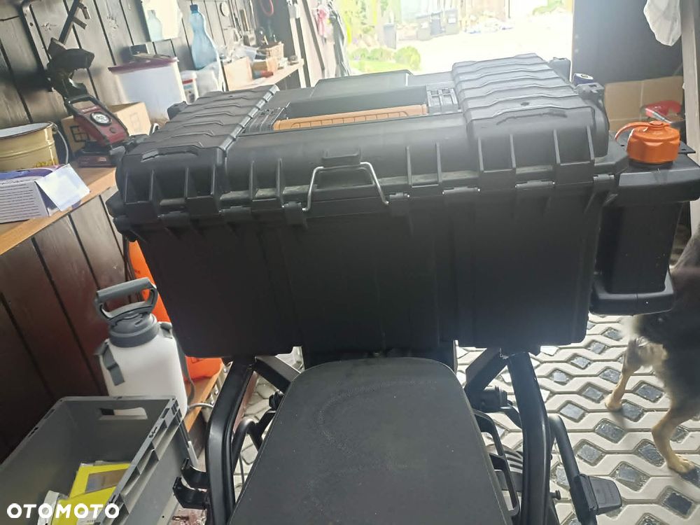 duzy Kufer centralny motocyklowy stelaz kufra centralnego monokey yamaha super tenere 1200 1200z 1200ze pojemnik Kanister motocyklowy GIVI TAN01 na olej wode paliwo - 5