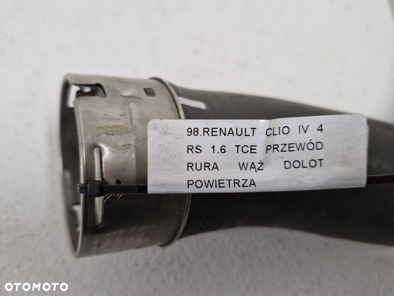 RENAULT CLIO 4 IV RS 1.6 TCE RURA PRZEWÓD WĄŻ DOLOT POWIETRZA 144603839R - 8