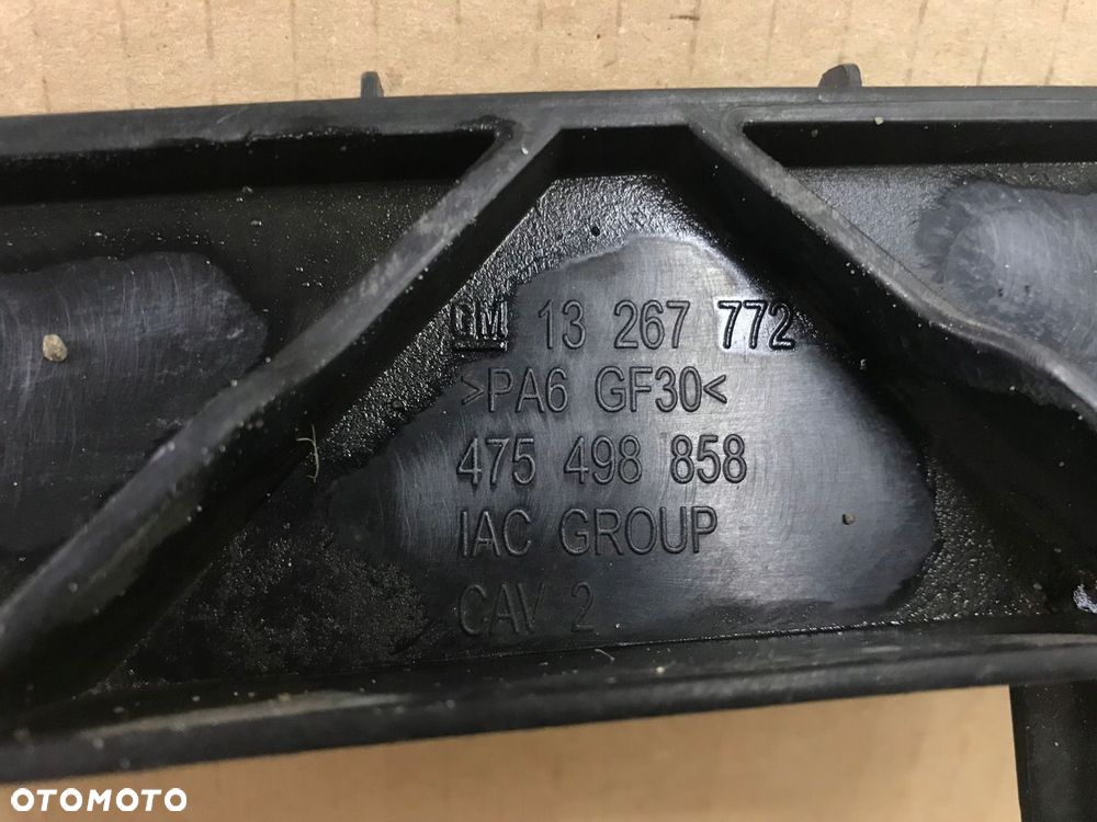 Opel Meriva II B wzmocnienie dolna belka zderzaka 13267772 - 9