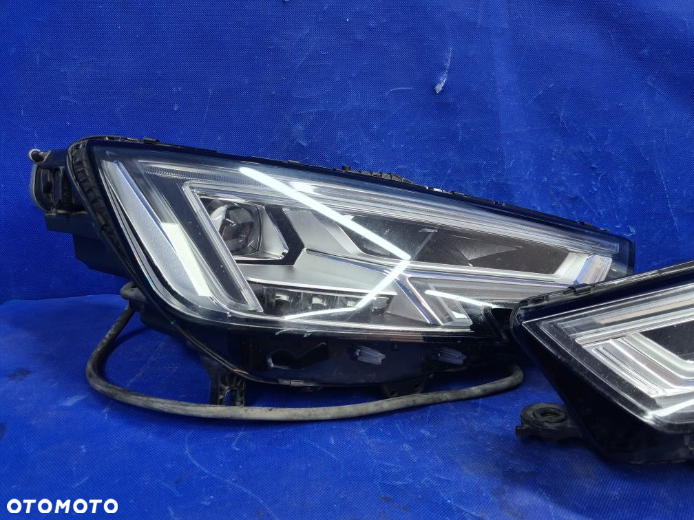 KOMPLET LAMP przednich prawa lewa FULL LED EU AUDI A4 B9 lampa lampy - 4