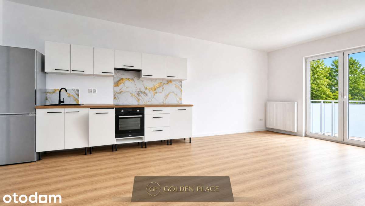 68,64 m² z balkonem i garażem | Blisko Skm