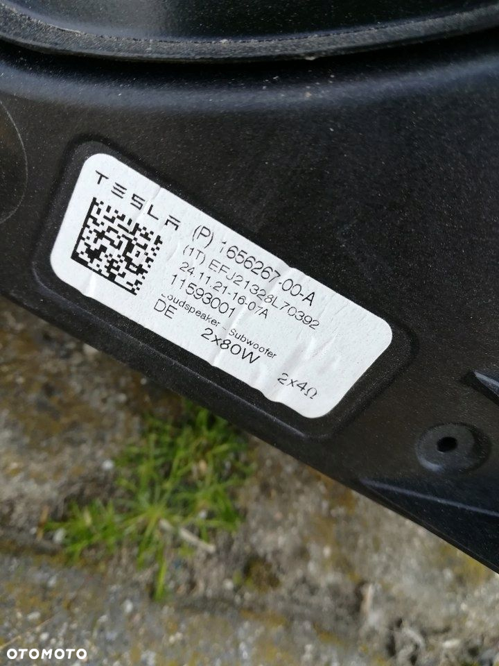 TESLA Y GŁOŚNIK SUBWOOFER 1656267-00-A ORYGINAŁ - 4