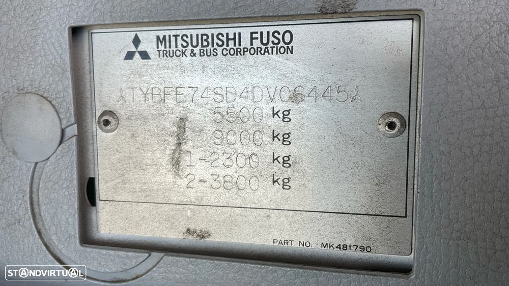 Mitsubishi CANTER FUSO 5S13 FE74SB4SLEA1/3 - 19