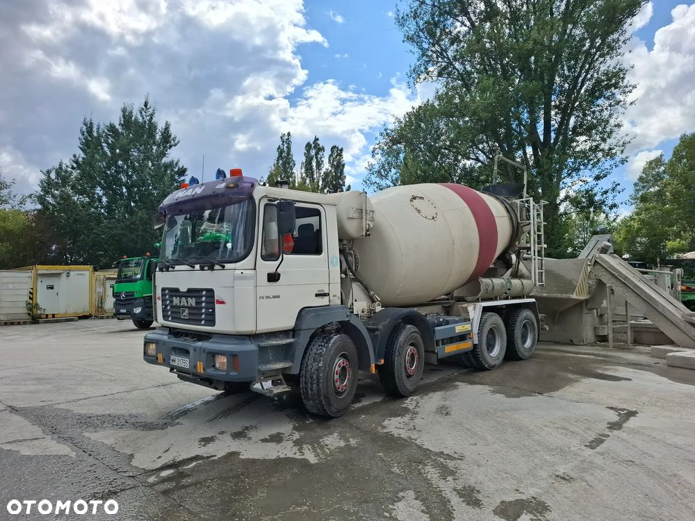 MAN FE 35.360 Betonomieszarka Gruszka 8x4 - 1