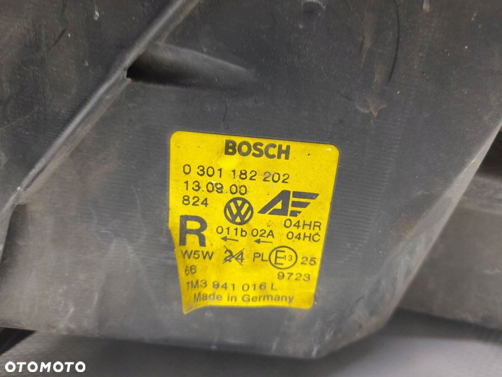 Lampa Prawa Przód Przednia Vw Sharan I Lift - 5