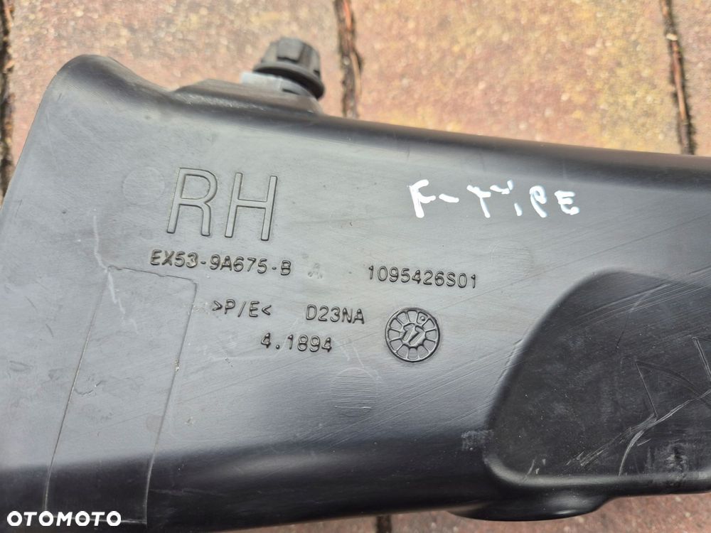 rura dolot powietrza jaguar f-type x152 lift ex53-9a675-b ex53-9a675-aa - 2