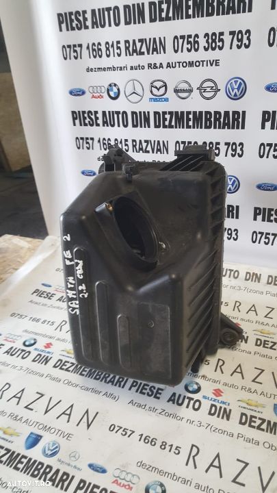 Carcasa Filtru Aer Hyundai Santa Fe 2  2.2 CRDI Euro 4  Dezmembrez Hyundai Santa Fe 2 - 3