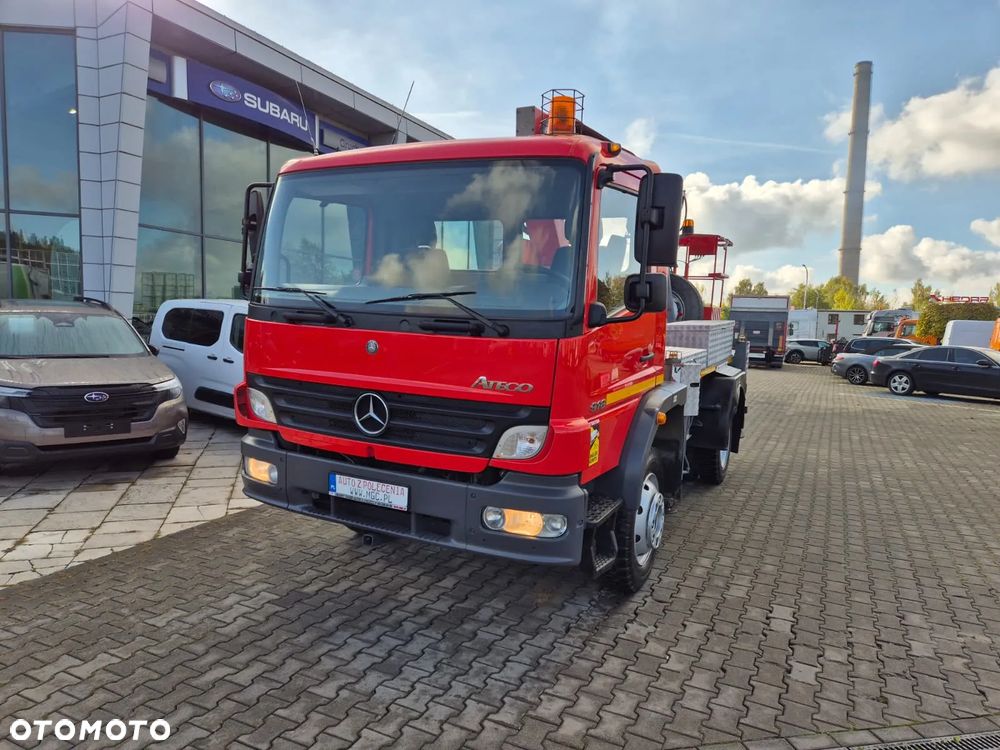 Mercedes-Benz Atego 918 / 4X4 / ZWYŻKA / MAX 18M / 200KG ŁADOWNOŚĆ / STAN BARDZO DOBRY / SERWISOWANY / BEZWYPADKOWY / NISKI PRZEBIEG! - 3