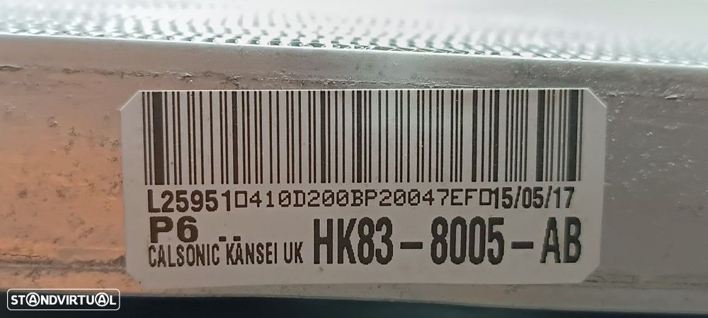 RADIADOR DE ÁGUA LAND ROVER RANGE ROVER VELAR VELAR - 2