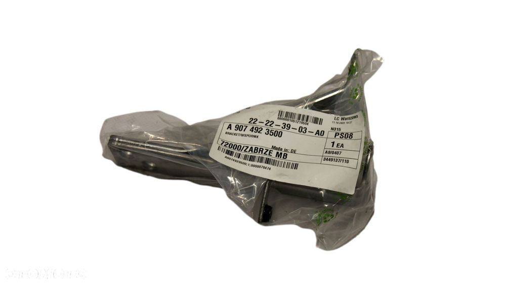 MERCEDES SPRINTER 906 907 910 Wspornik katalizator - 2