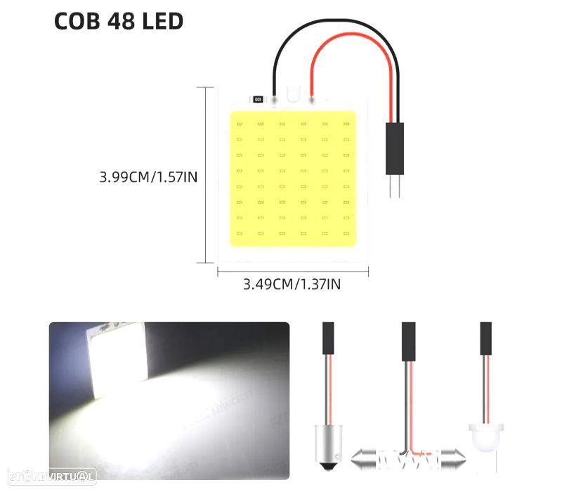 LÂMPADA LED DE ALTA POTÊNCIA - 1