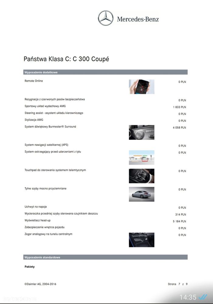 Mercedes-Benz Klasa C 300 7G-TRONIC - 21