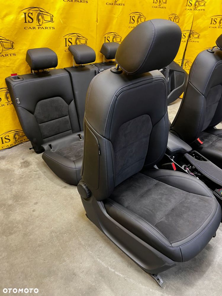 KOMPLET FOTELE WNĘTRZE KANAPA BOCZKI INFINITI Q30 QX30 SKÓRA ALCANTARA - 13