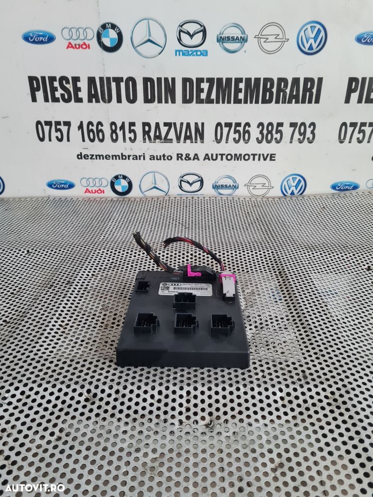 Calculator Modul Confort BCM Audi A4 B8 A5 8T An 2007-2008-2009-2010-2011-2012-2013-2014-2015 Cod 8K0907063P Dezmembrez Audi A5 8T 2.7 Tdi Euro 5 Motor CGKA Cutie Automata MMW Bixenon Volan Stanga - Dezmembrari Arad - 3