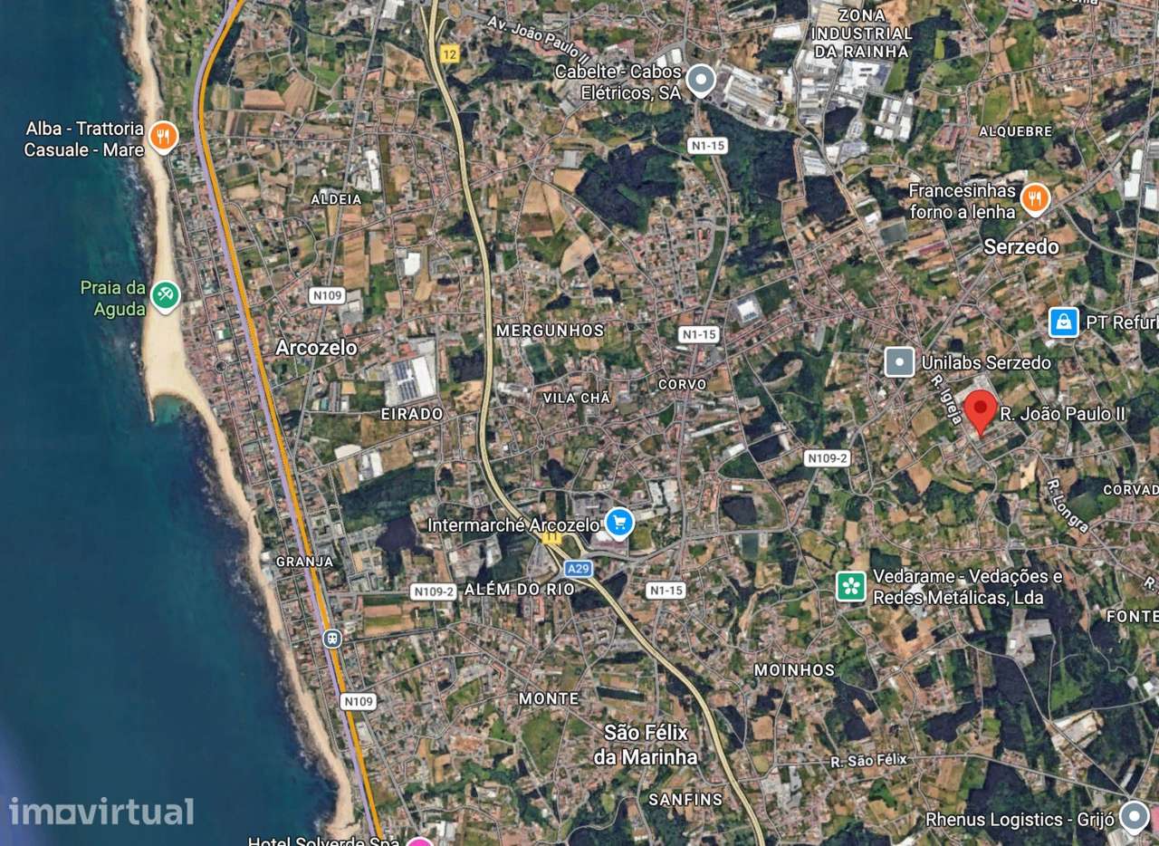 LOTE URBANO EM SERZEDO  COM PROJETO DE ARQUITETURA! - Grande imagem: 5/5