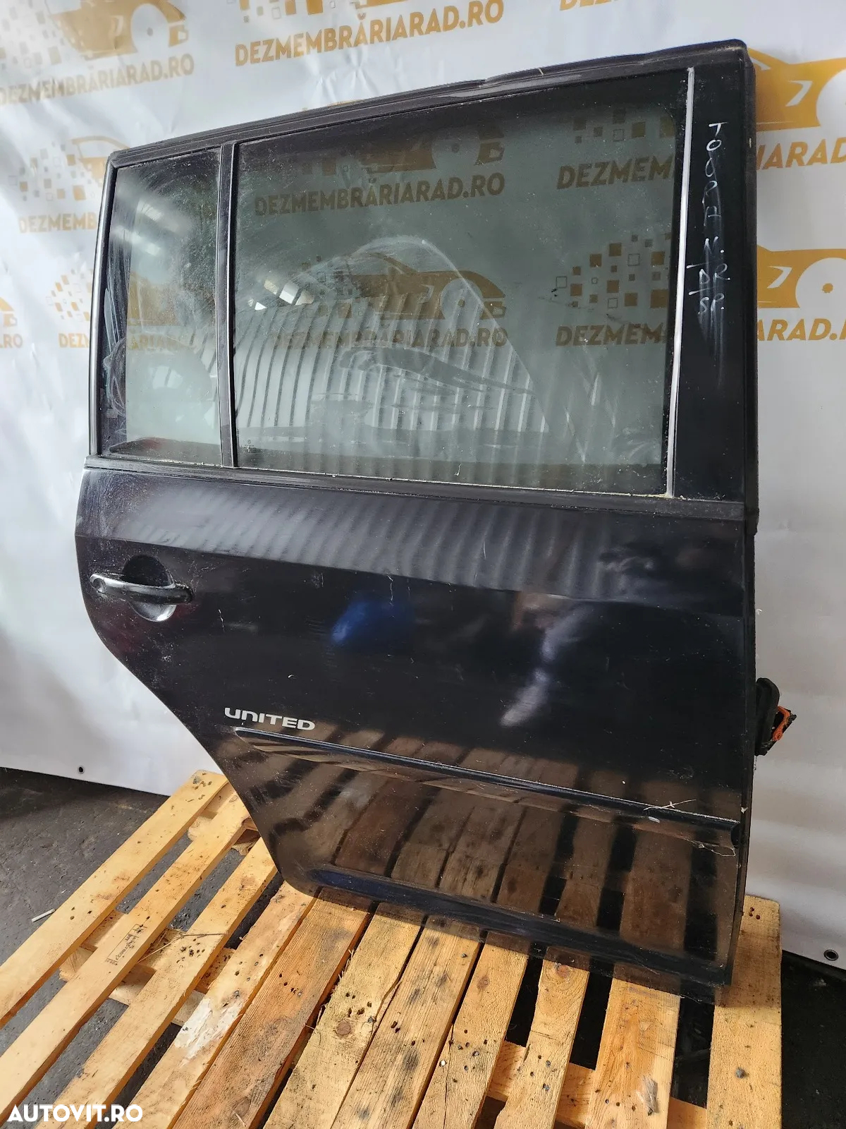 Usa Portiera Vw Touran Dreapta Spate An 2003-2004-2005-2006-2007-2008-2009 - Dezmembrari Arad - 3