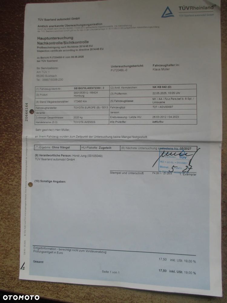 Toyota Avensis 1.8 Multidrive S Comfort - 18