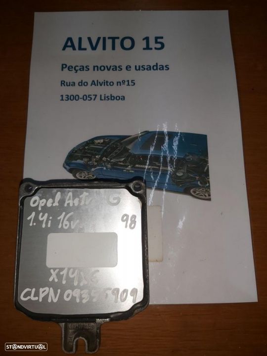 Centralina Opel Astra G 1.4i 16v 98  X14XE  Ref: CLPN 09355909 - 1