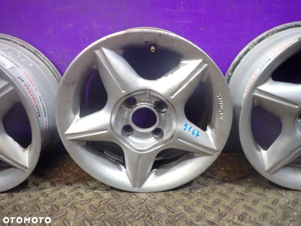 DAEWOO LANOS FELGI ALUMINIOWE 14 R14 6J ET38 4X100 KBA42904 - 5