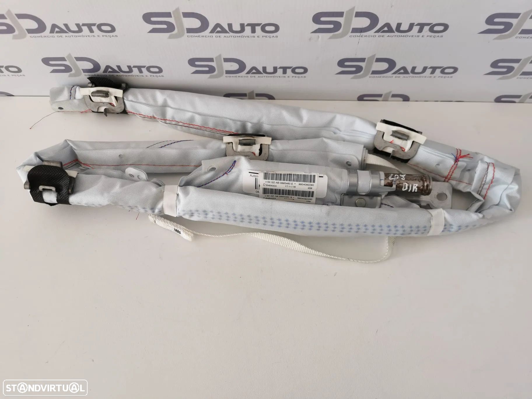 Airbag Cortina Direito - Peugeot 208 - 1