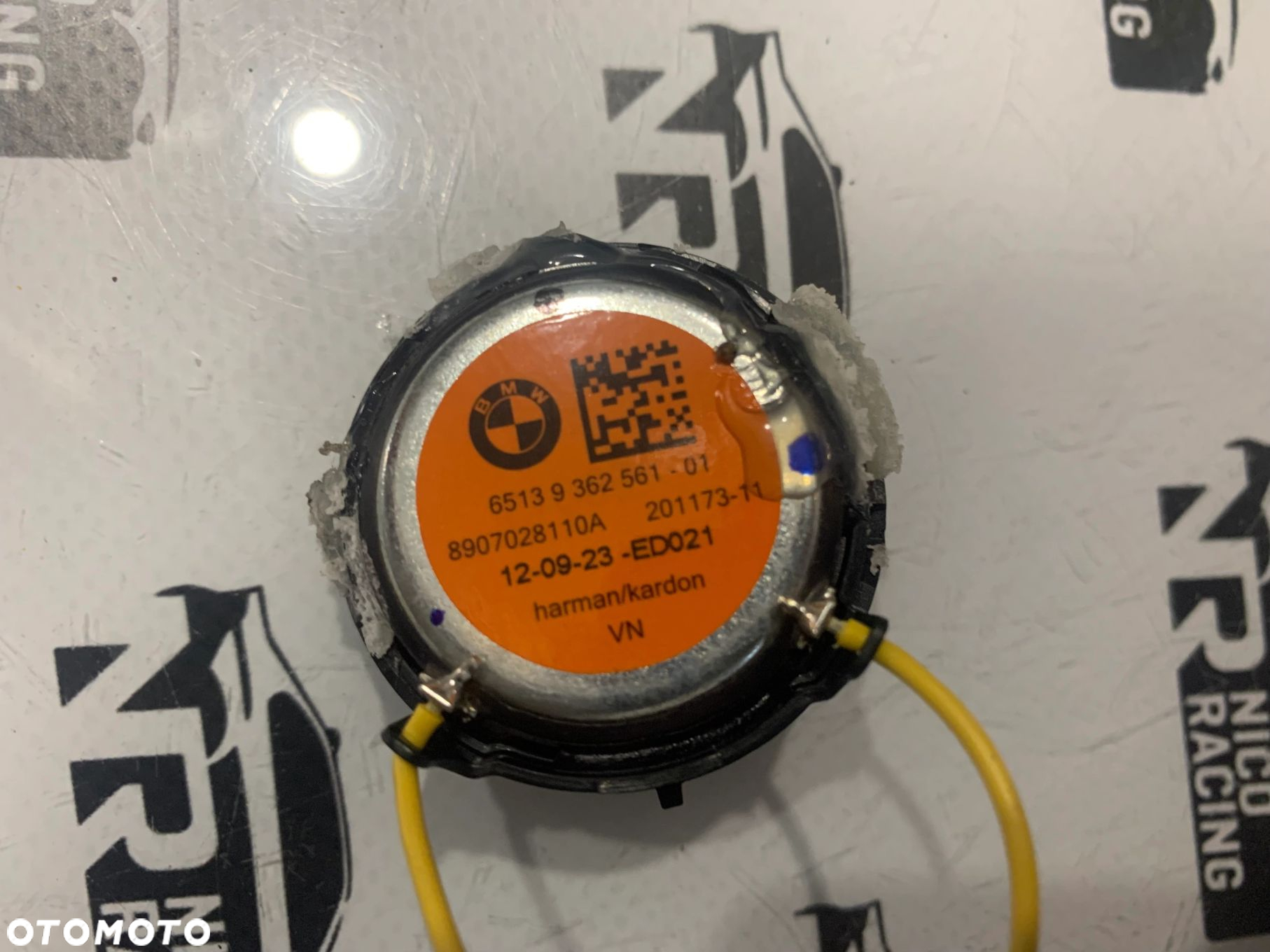 GŁOŚNIK ŚREDNIOTONOWY WYSOKOTONOWY HARMAN KARDON BMW F40 F44 G42 G20 G30 - 6