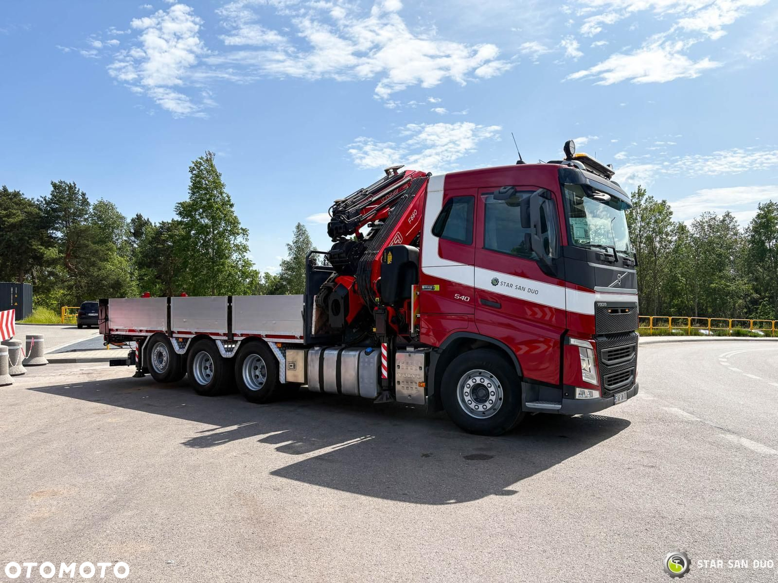 Volvo FH 540 8x4 FASSI F660  Żuraw Fly JIB Wciągarka - 14