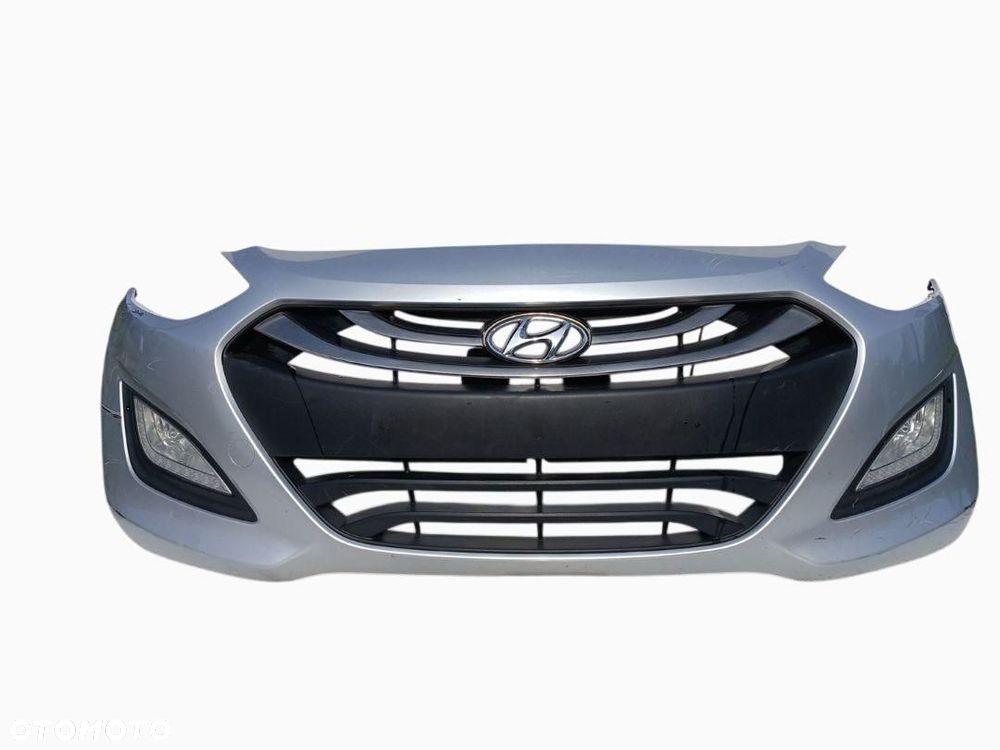 ZDERZAK PRZÓD PRZEDNI HYUNDAI I30 II 12-14r. SREBRNY LED 86511-A6000
