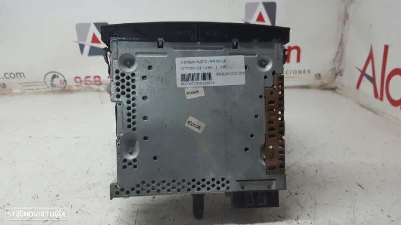 SISTEMA AUDIO / RADIO CD CITROEN C3 1.4 HDI - 3