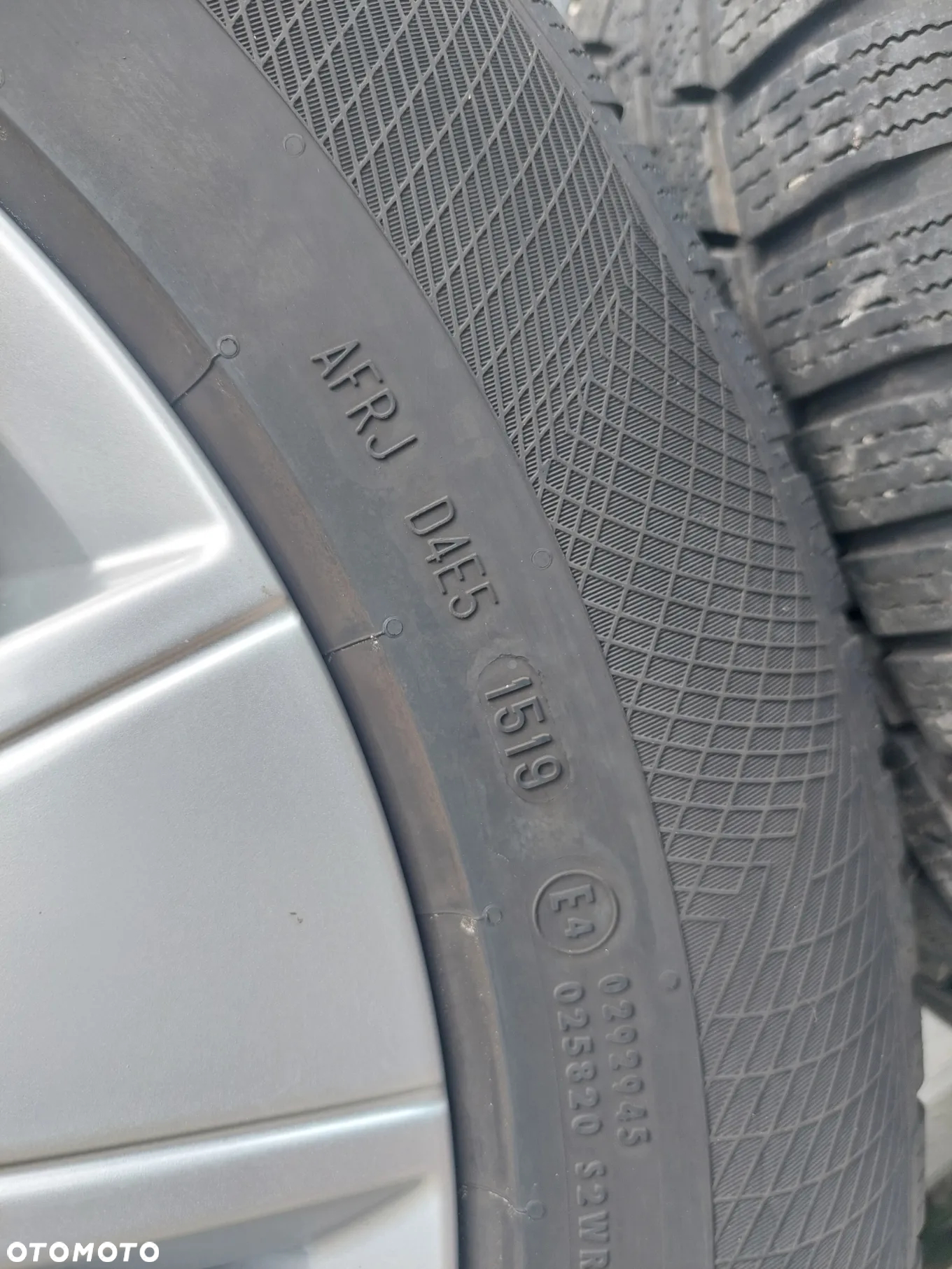 KOŁA ALUFELGI FELGI VOLVO XC40 XC60 235/60 R17 Opony Zimowe CONTINENENTAL WINTERCONTACT - 7