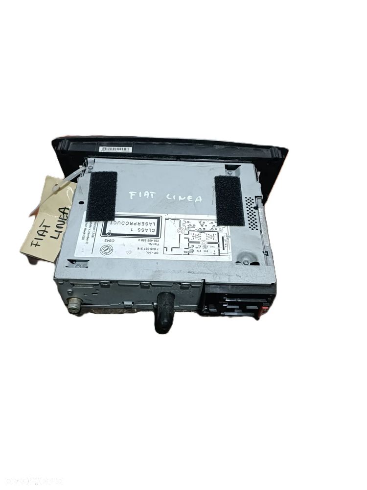 FIAT LINEA 07-15 radioodtwarzacz radioodbiornik radio 7646337316 * - 5