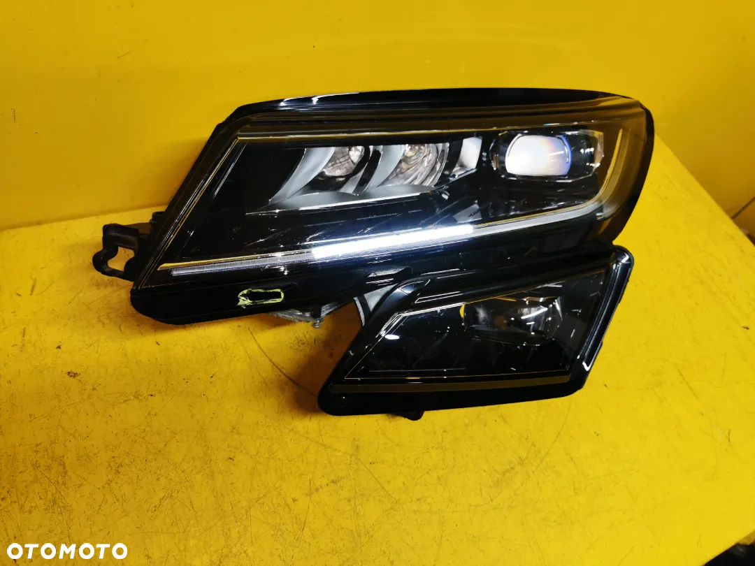 SKODA KODIAQ LAMPA FULL LED LEWA PRZOD 566941015H - 2