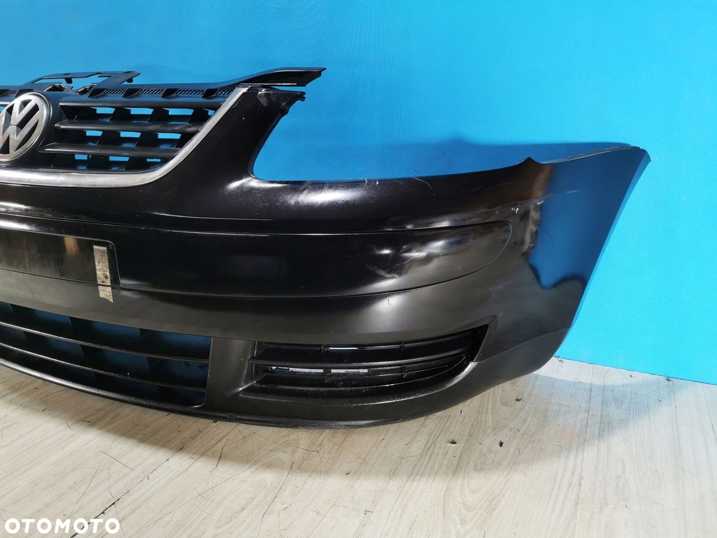 VW Touran I Caddy III zderzak przód przedni LC9X - 3