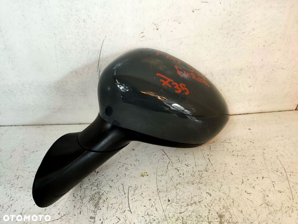 lusterko lewe fiat 500 europa lakier 735 szare - 6