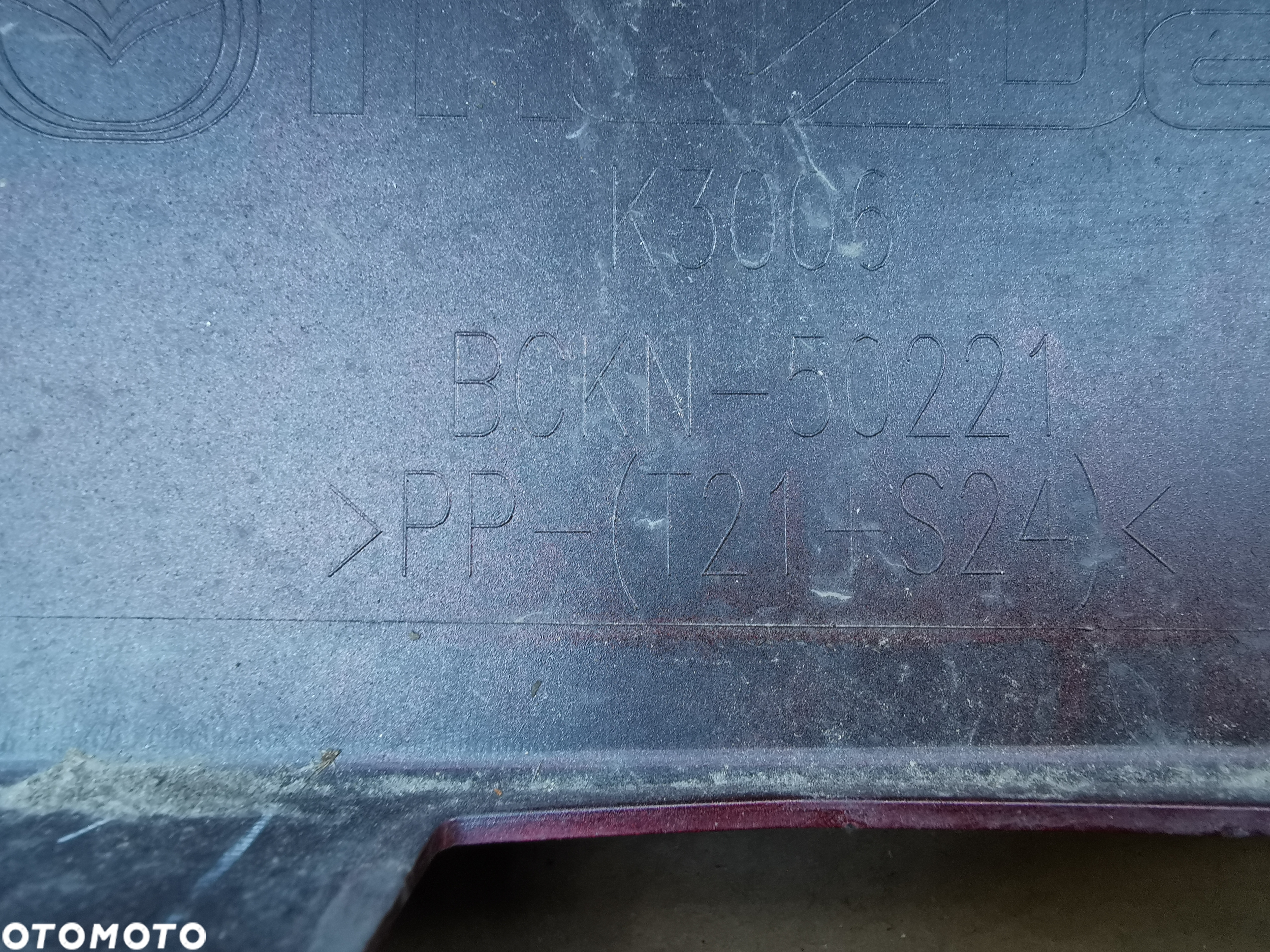 ZDERZAK TYŁ TYLNI MAZDA 3 III 19+ 4 IV HB 6PDC BCKN-50221 BCKN-50222 ORYGINAŁ - 10