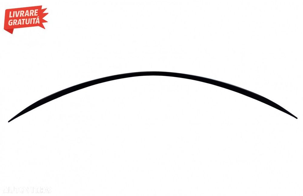 Eleron Portbagaj Mercedes C-Class W205 Sedan (2014-2020) Negru Lucios - 7