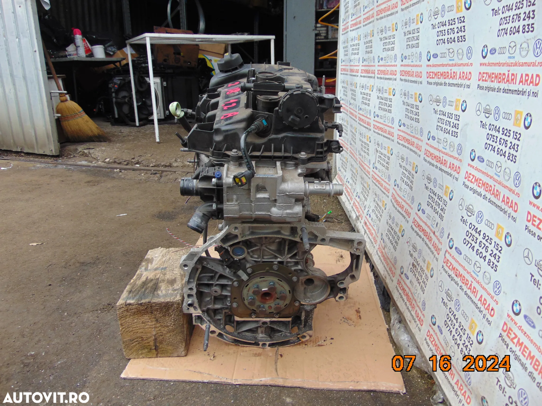 Motor Peugeot 1.2 hm05 citroen c3 opel corsa F ds3 208 2008  opel c elysee crossland grandland 60.0 - 6