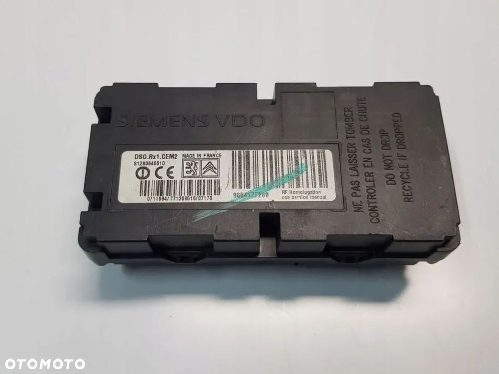 MODUŁ CIŚNIENIA OPON 9664177280 PEUGEOT 207 - 1