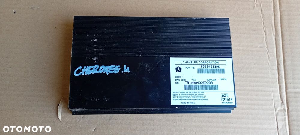 Wzmacniacz nagłośnienia Jeep Grand Cherokee IV WK2 05064533AK - 1