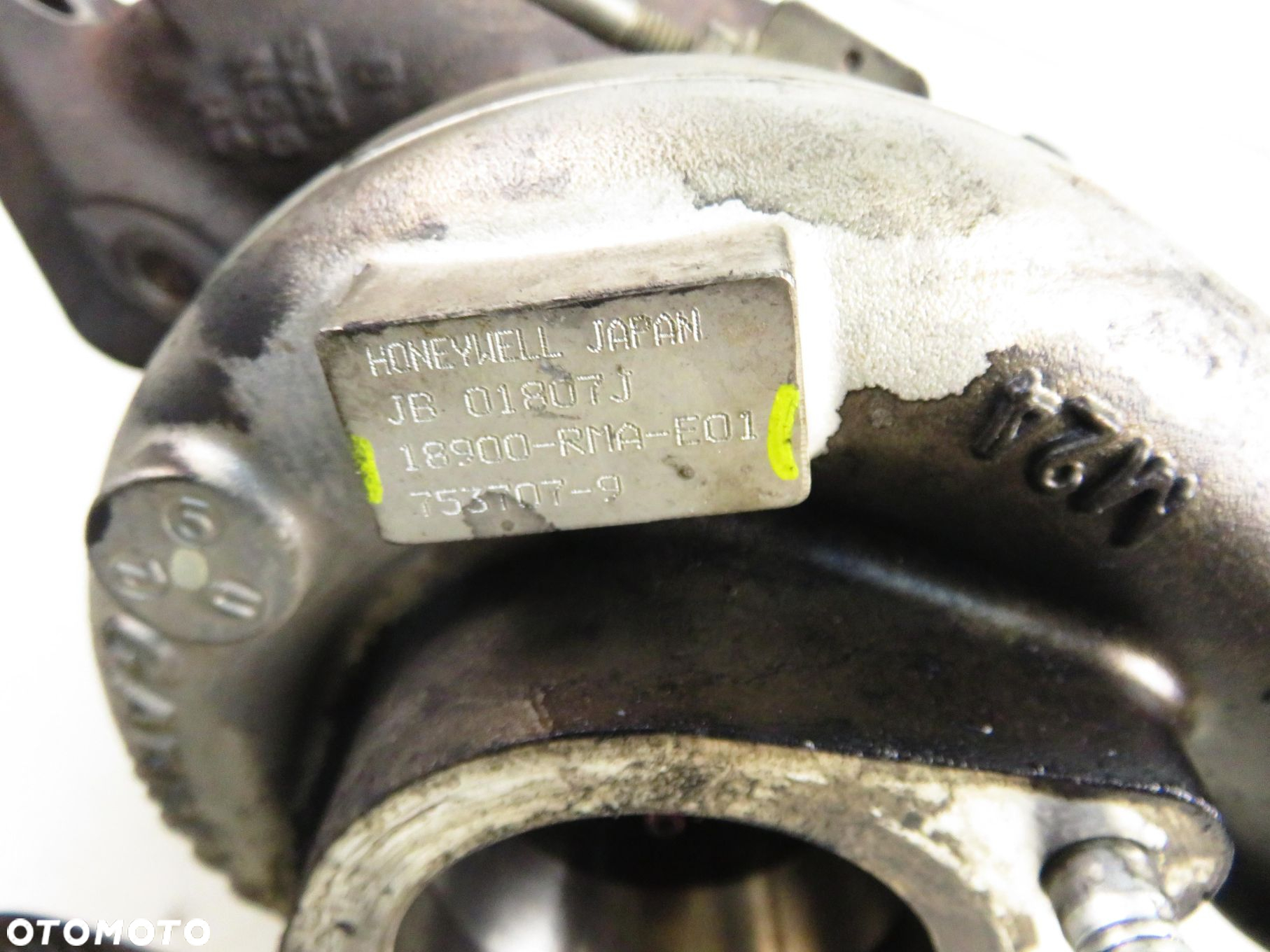 TURBOSPRĘŻARKA HONDA FR-V (BE) 2.2 i CTDi 140 - N22A1 18900RMAE01 N22A1 - 8