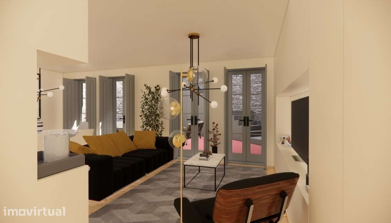 Apartamento T2+1 Duplex com terraços no centro histórico do Porto - Grande imagem: 3/19
