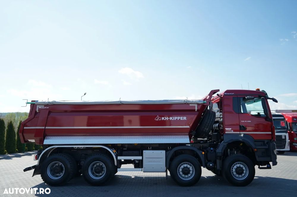 MAN TGS 41.480 / 8X6 / BASCULATOR / AUTOMAT / NOU-NOUȚ / ECHIPAMENTE FOARTE BOGATE / - 13
