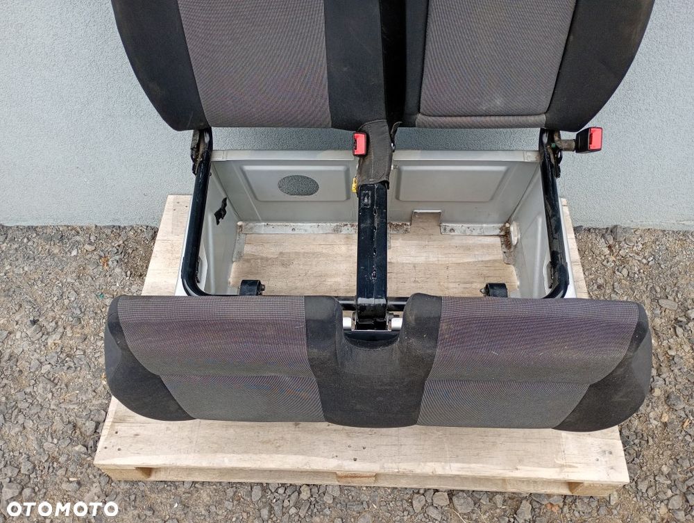 Fotel Prawy 2-Osobowy Pasażera Siedzenie Podstawa Vw Crafter Mercedes Sprinter 906 Lift 2006-2017 - 12