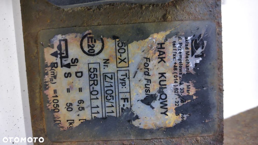 Ford Fusion Hak Holowniczy 5 HB - 6