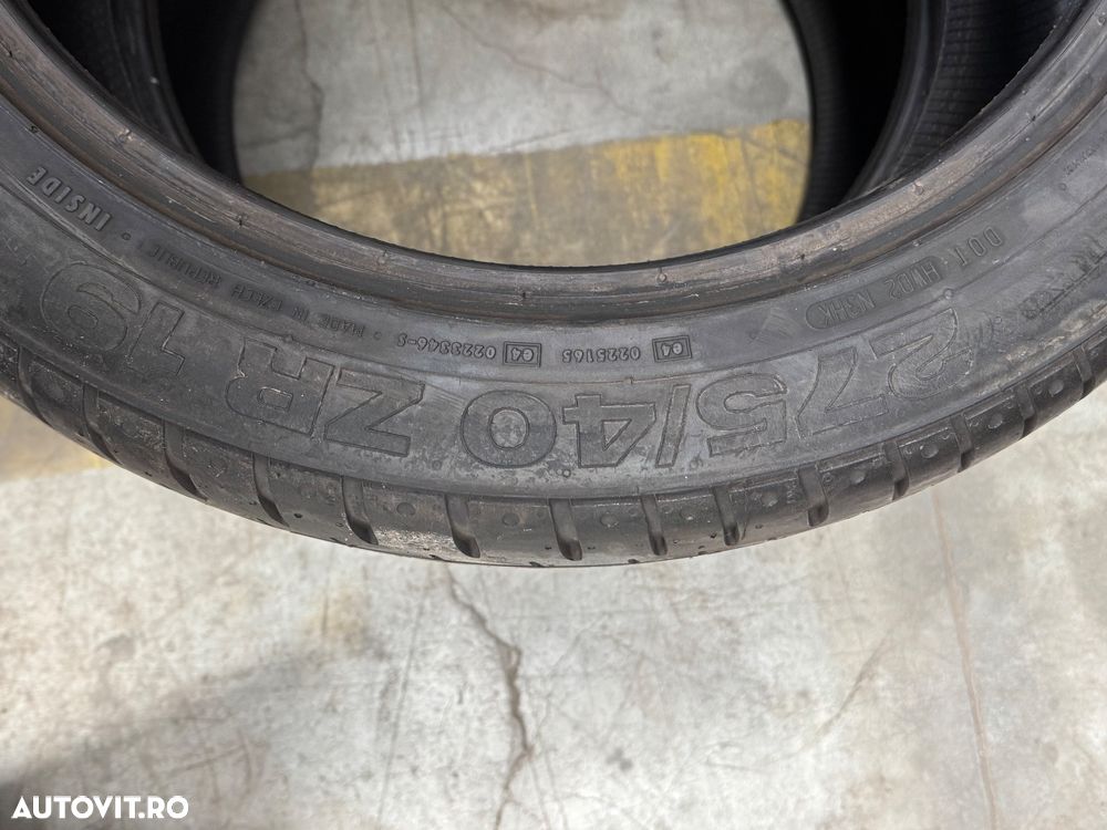 Vând set anvelope 255/40/19-275/40/19 Continental de vară ca noi - 10